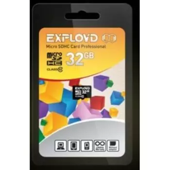 Карта памяти Exployd MicroSDHC 32GB Class10