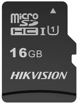 Карта памяти Hikvision microSDHC HS-TF-C1(STD)/16G/ZAZ01X00/OD