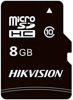 Карта памяти Hikvision microSDHC HS-TF-C1(STD)/8G/Adapter