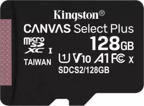 Карта памяти Kingston microSDXC 128Gb SDCS2/128GB