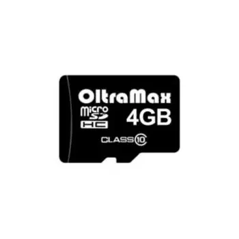 Карта памяти Oltramax MicroSDHC 4GB Class10