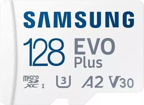 Карта памяти Samsung EVO Plus microSDXC 128gb (MB-MC128KA/KR)