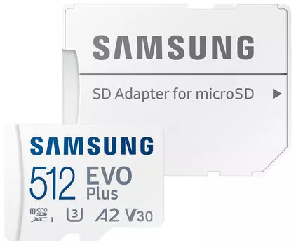 Карта памяти Samsung EVO Plus microSDXC 512gb (MB-MC512KA/APC)