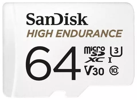 Карта памяти Sandisk microSDXC 64GB UHS-3 (SDSQQNR-064G-GN6IA)