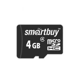 Карта памяти Smartbuy MicroSDHC 4GB Class4