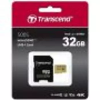 Карта памяти Transcend microSD 32GB TS32GUSD500S ( + adapter)