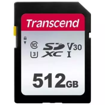 Карта памяти Transcend SD 512GB TS512GSDC300S