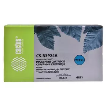 Картридж Cactus CS-B3P24A серый N727