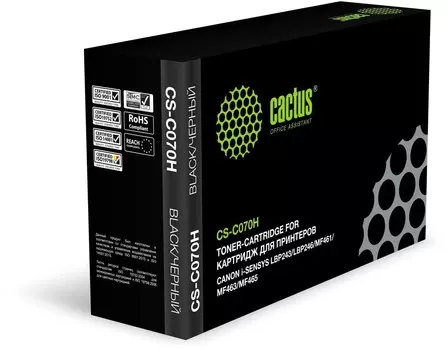 Картридж Cactus CS-C070H, 070H, черный