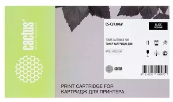 Картридж Cactus CS-C9730A черный