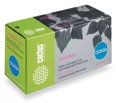 Картридж Cactus CS-CE263A пурпурный