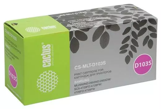 Картридж Cactus CS-D103S черный