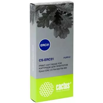 Картридж Cactus CS-ERC31 фиолетовый