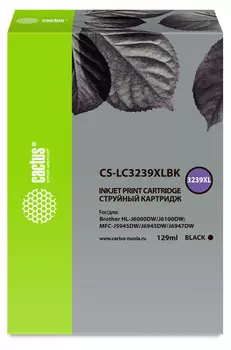 Картридж Cactus CS-LC3239XLBK черный