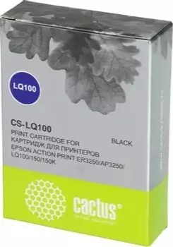 Картридж Cactus CS-LQ100 черный