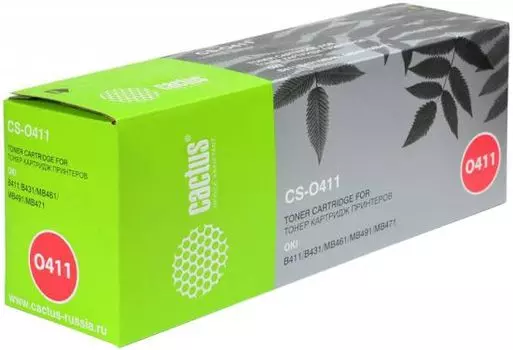 Картридж Cactus CS-O411 черный