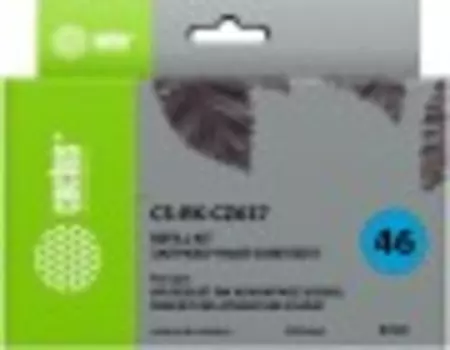 Чернила для картриджа Cactus CS-RK-CZ637 черный 2x30мл