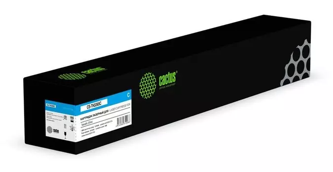 Картридж Cactus CS-TK8365C голубой