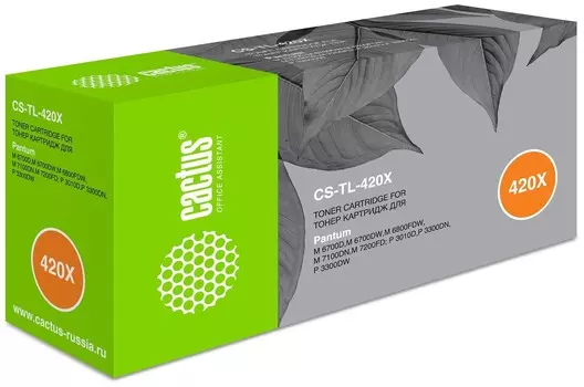 Картридж Cactus CS-TL-420X черный