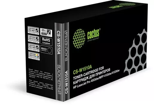 Картридж Cactus CS-W1510A черный