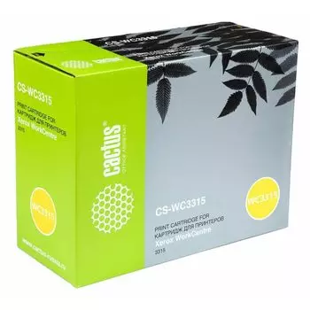 Картридж Cactus CS-WC3315 черный