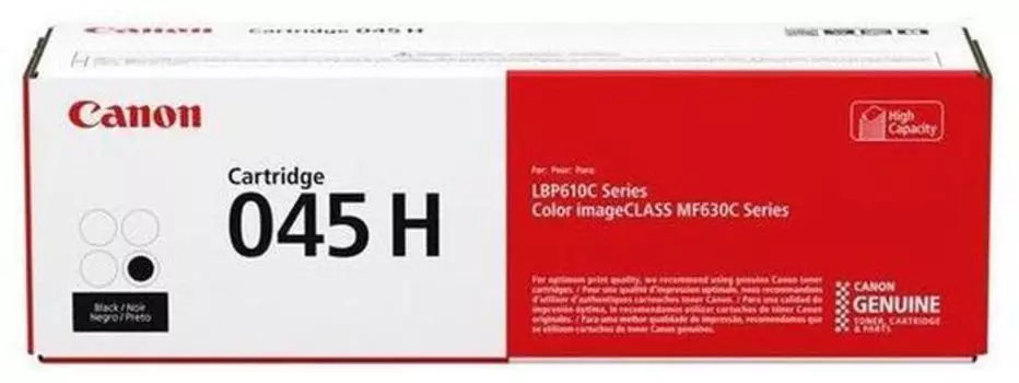 Картридж Canon 045HBk черный