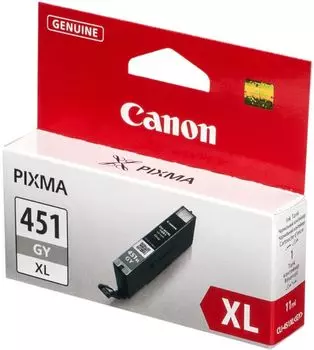 Картридж Canon CLI-451XLGY серый