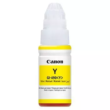 Чернила для картриджа Canon GI-490Y (0666C001)