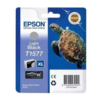 Картридж Epson C13T15774010 (T1577) серый
