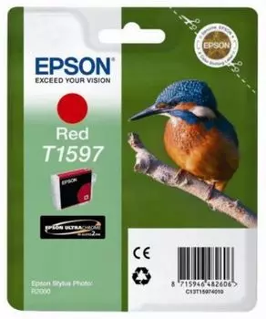 Картридж Epson C13T15974010 красный