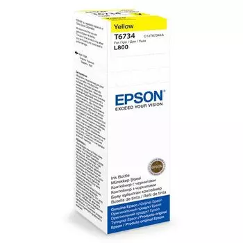 Чернила для картриджа Epson C13T67344A желтый