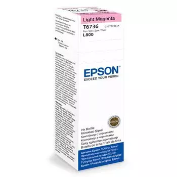 Чернила для картриджа Epson C13T67364A светло-пурпурный