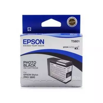 Картридж Epson Stylus Pro 3800 Ink Cartridge (80ml) Photo Black (C13T580100)