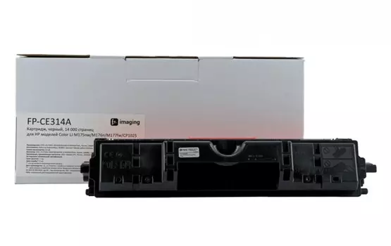 Картридж F+ FP-CE314A черный