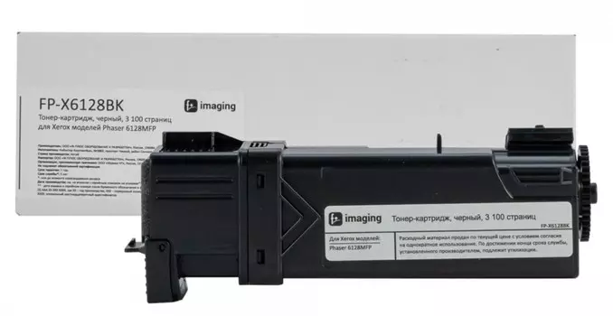 Картридж F+ FP-X6128BK черный