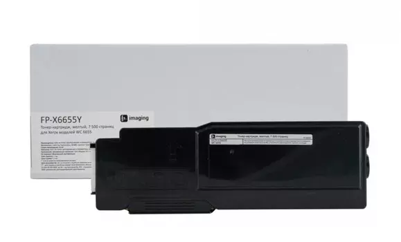 Картридж F+ FP-X6655Y желтый