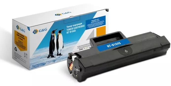 Картридж G&G GG-D104S черный