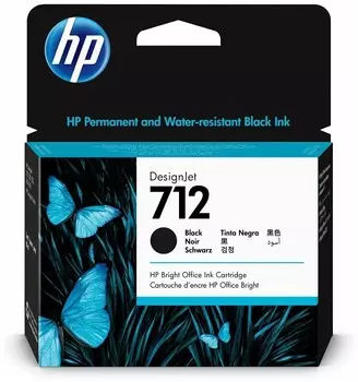 Картридж HP 712 3ED71A черный