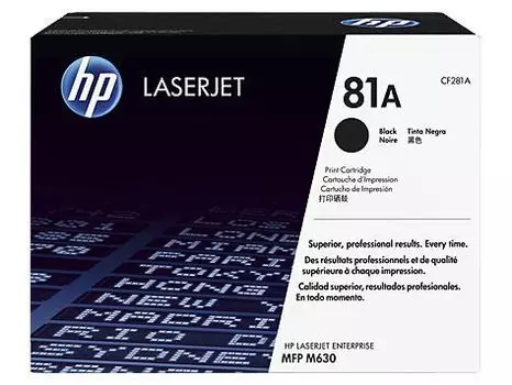 Картридж HP 81A CF281A черный