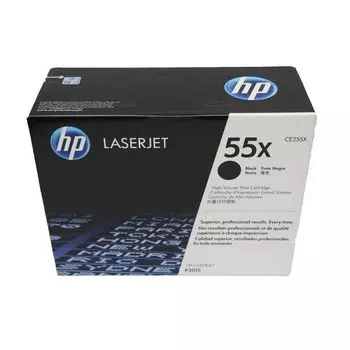 Картридж HP CE255X (55X) черный