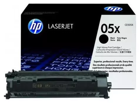 Картридж HP CE505X (05X) черный