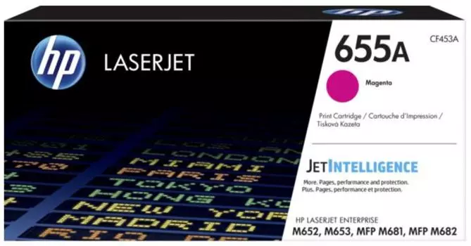 Картридж HP CF453A (655A) пурпурный
