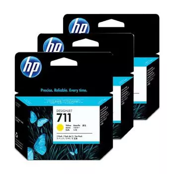 Картридж HP CZ136A (711) желтый