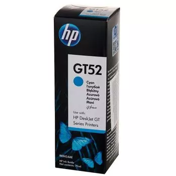 Картридж HP M0H54AE (GT52) голубой Чернила