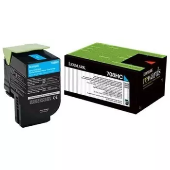 Картридж Lexmark 70C8HCE Голубой