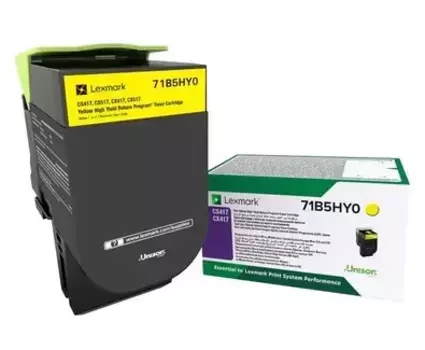 Картридж Lexmark 71B5HY0 желтый