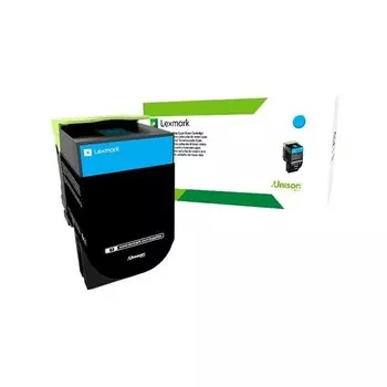 Картридж Lexmark 80C8HCE голубой