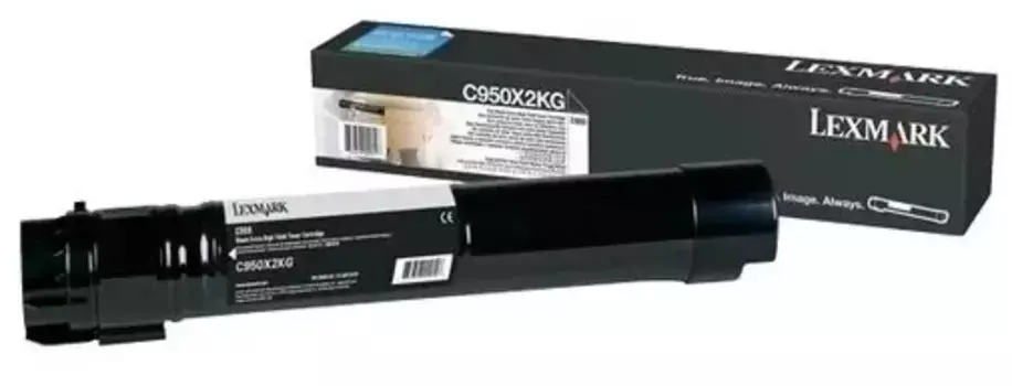 Картридж Lexmark C950X2KG черный
