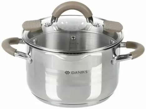 Кастрюля Daniks Нара GS-01413HY-18CA-2 2.9л (445333)