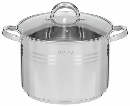 Кастрюля Daniks Общепит SD-6BP-16